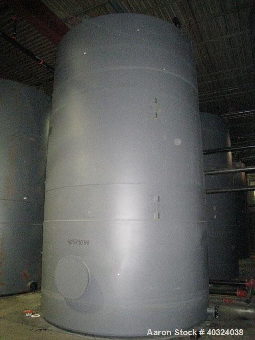 Unused: Highland tank, 16,920 gallon, carbon steel, vertical. Approximately 12' diameter x 20' straight side, slight coned top, flat bottom. U.L. 142 labeled for above ground flammable storage. Openi...