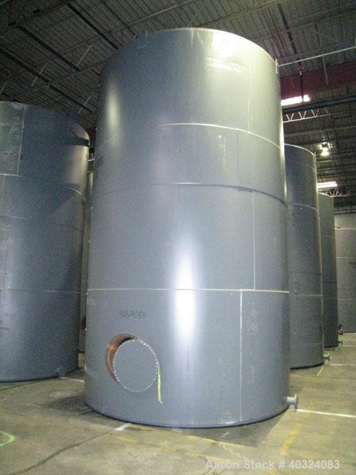 Unused: Highland tank, 16,920 gallon, carbon steel, vertical. Approximately 12' diameter x 20' straight side, slight coned top, flat bottom. U.L. 142 labeled for above ground flammable storage. Openi...