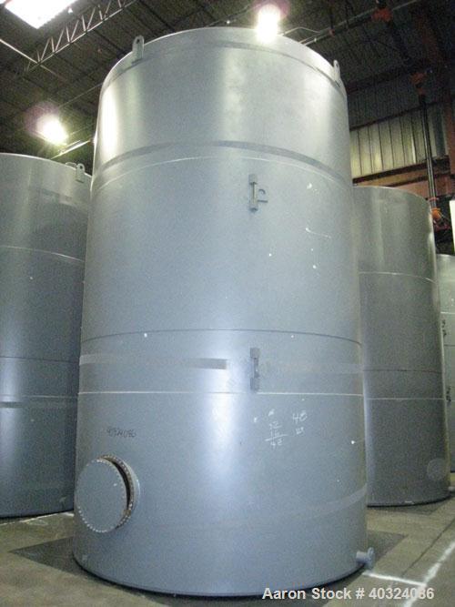 Unused: Highland tank, 16,920 gallon, carbon steel, vertical. Approximately 12' diameter x 20' straight side, slight coned top, flat bottom. U.L. 142 labeled for above ground flammable storage. Openi...