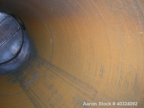 Unused: Bigbee Steel pressure tank, 2487 gallons, carbon steel, vertical. Approximately 60" diameter x 15' straight side, dished top and bottom. Internal rated -20 F at fv and 25 psi at 140 deg F. Op...