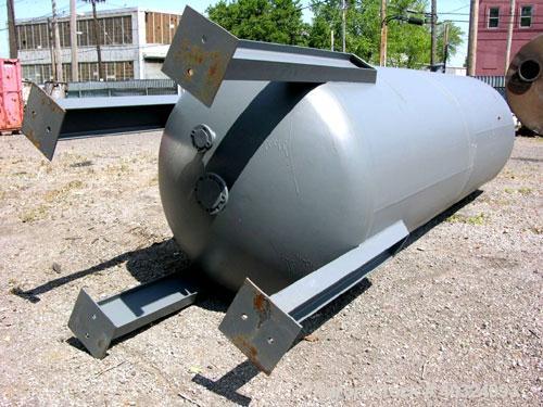 Unused: Bigbee Steel pressure tank, 2487 gallons, carbon steel, vertical. Approximately 60" diameter x 15' straight side, dished top and bottom. Internal rated -20 F at fv and 25 psi at 140 deg F. Op...