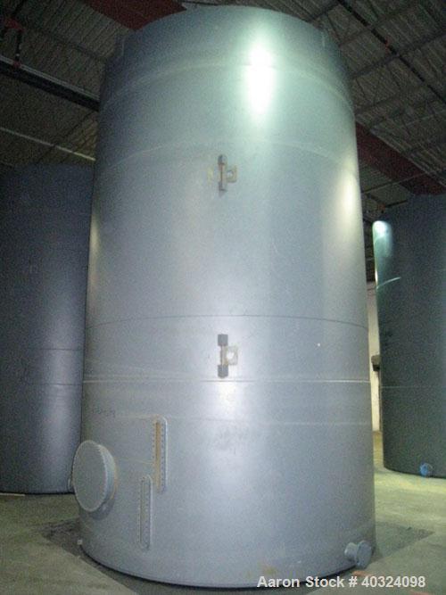 Unused: Highland tank, 16,920 gallon, carbon steel, vertical. Approximately 12' diameter x 20' straight side, slight coned top, flat bottom. U.L. 142 labeled for above ground flammable storage. Openi...