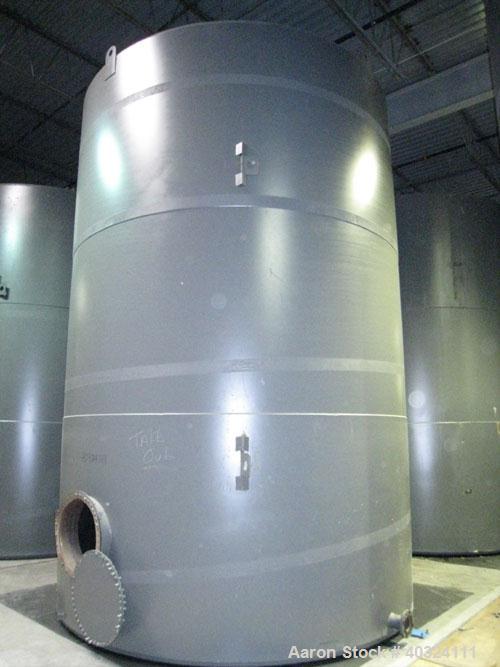 Unused: Highland tank, 15,225 gallon, carbon steel, vertical. Approximately 12' diameter x 18' straight side, slight coned top, flat bottom. U.L. 142 labeled for above ground flammable storage. Openi...