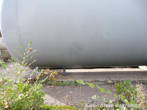 Used Lakota Engineering approximately 10,000 gallon horizontal pressure tank, carbon steel (SA-516-70N). 800 psi, temp rated -25 deg F to 392 deg F. 72" ID x 45'7" long. Openings are all 6000 psi fla...