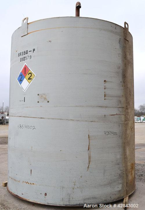 Used- Welded Production Condensate Carbon Steel Tank. Approximately 12' x 15', vertical. 12691 Gallons (300BBL).
