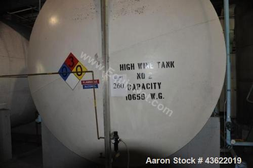 Used 10,000 Gallon Horizontal Carbon Steel Storage Tank. 