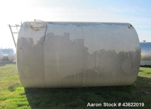 Used 10,000 Gallon Horizontal Carbon Steel Storage Tank. 
