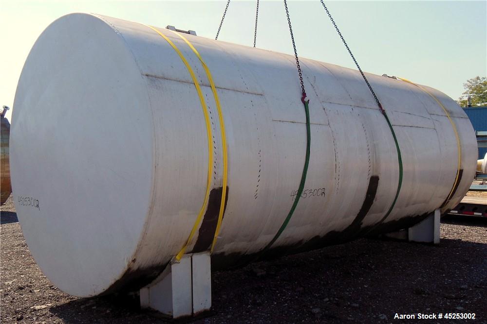 Used Tank, 15,000 Gallon, Carbon Steel, Horizont