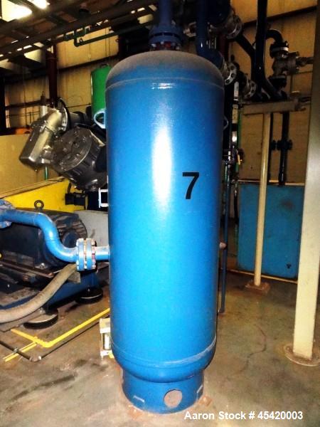 Used Carbon Steel Fluid Engineering High Pressure Compressed Air Receiver Tank
