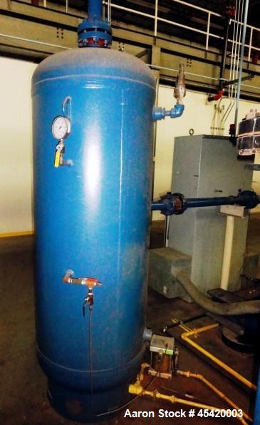 Used Carbon Steel Fluid Engineering High Pressure Compressed Air Receiver Tank