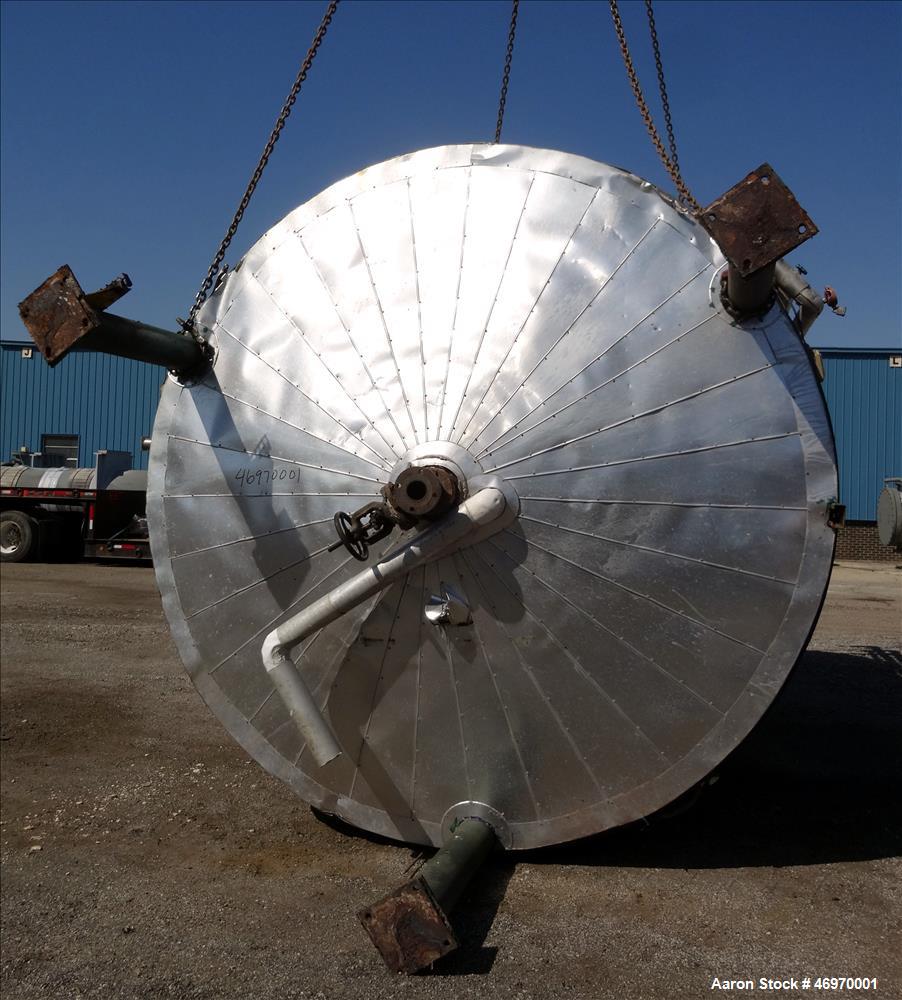Used Tank, 8,000 Gallon, Carbon Steel, Vertical.