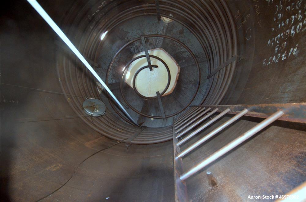 Used Tank, 8,000 Gallon, Carbon Steel, Vertical.