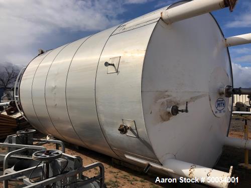 Used Smith Tank & Equipment Co, 12,000 gallon Carbon Steel Tank
