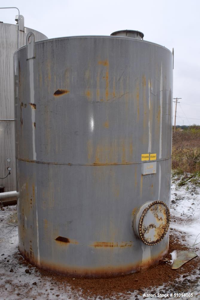 Used- Squibb Tank Company Aboveground Flammable Liquid Tank, 7050 Gallon, A36 Carbon Steel, Vertical. Approximate 120" diame...