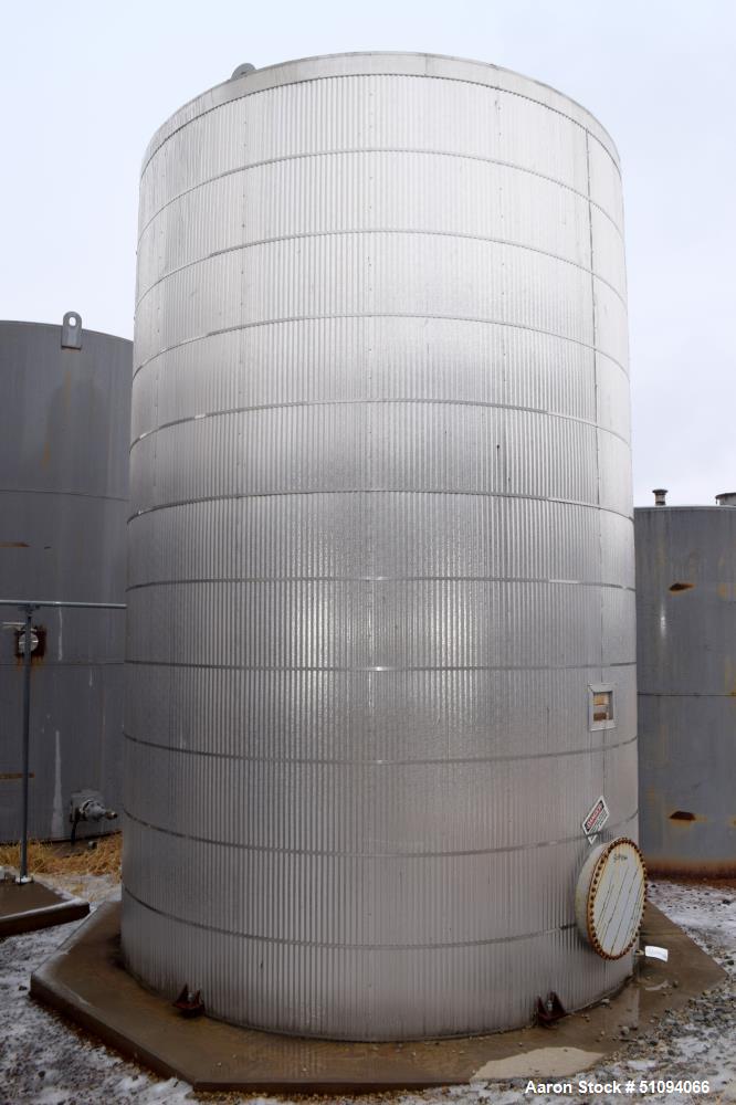 Used- Squibb Tank Company Aboveground Flammable Liquid Tank, 15,000 Gallon, A36 Carbon Steel, Vertical. Approximate 143" dia...