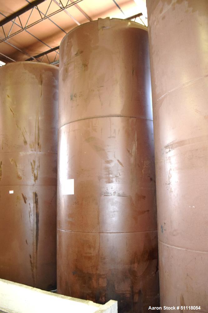 Used-Tank, U.L. Listed For Aboveground Storage For Flammable Liquid, Approximate 3000 Gallon, Carbon Steel, Vertical. Approx...