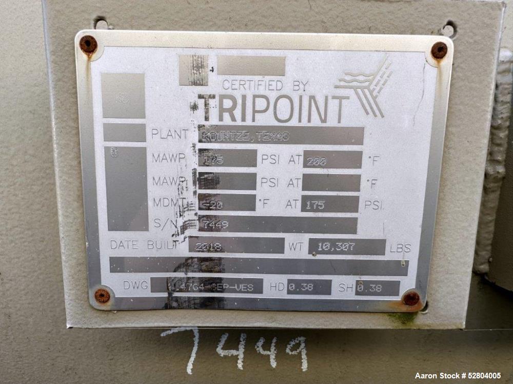 Unused - Tripoint Horizontal Pressure Tank