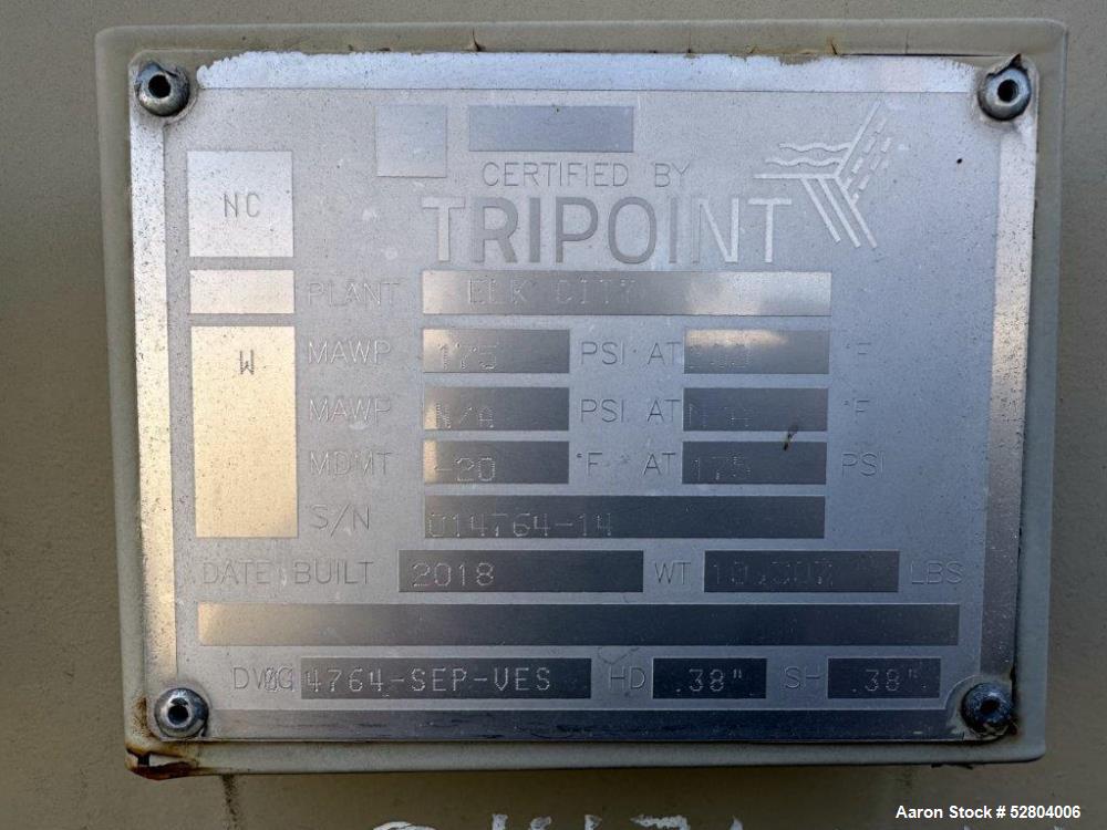 Unused - Tripoint Horizontal Pressure Tank