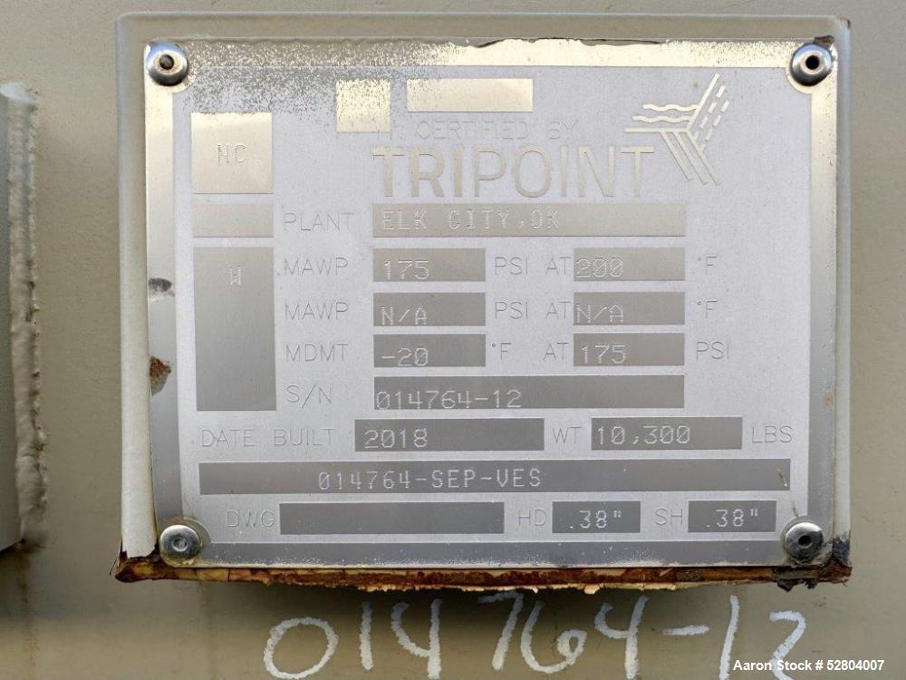 Unused - Tripoint Horizontal Pressure Tank