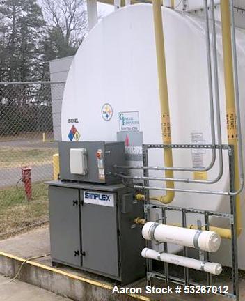 General Industries 15,000 gallon FIREGUARD horizontal fuel tank.