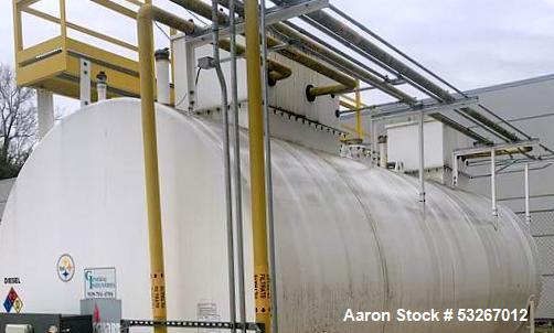 General Industries 15,000 gallon FIREGUARD horizontal fuel tank.
