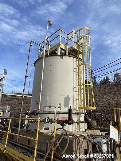 Used Approx. 15,000 gallon Armor Metalworks Carbon Steel Vertical Storage Tank