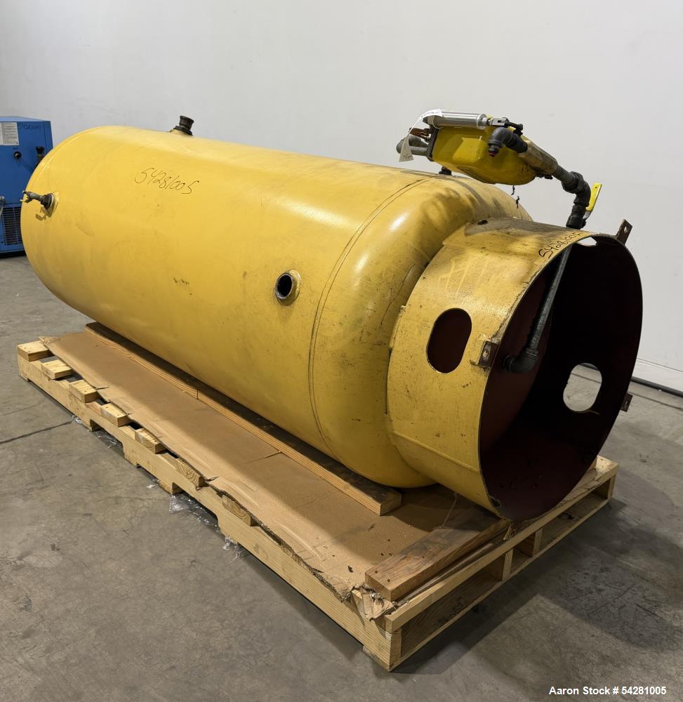 Used Steel Fab Compressed Air Receiver Tank – Approx. 300 Gallon, Carbon Steel