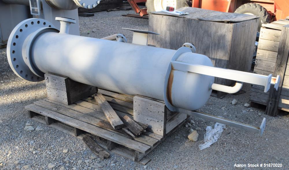 Unused- Apache Pressure Tank, 80 Gallon, Carbon Steel, Vertical. 17" Diameter x 69" straight side, flat bolt on top, 2:1 ell...