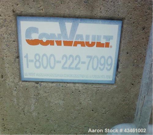 Used ConVault Fuel Tank, 8,000 Gallon Above Ground Storage Tank. UL-2085. OAD 23' 1-1/2" length x 8'1/2" wide x 8'9-3/4" high.