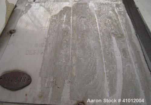 Used Clawson Pressure Tank, 13,504 gallon, SA-516-070 carbon steel, horizontal. 125-1/2" diameter x 222" straight side, dished heads. Internal rated 20 psi at 100 deg F, and -20 deg F at 20 psi. Open...