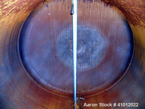 Used Clawson Pressure Tank, 13,504 gallons, SA-516-070 carbon steel, horizontal. 125-1/2" diameter x 222" straight side, dished heads. Internal rated 20 psi at 100 deg F, and -20 deg F at 20 psi. Ope...