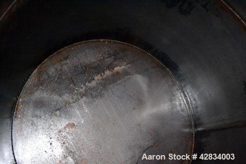 Used Clawson Tank Company Aboveground Flammable Liquid Storage Tank, 7500 Gallon, Carbon Steel. 126’’ Diameter x 144’’ straight side, coned top, flat bottom. UL rated, UL# 892397. Openings top (2) 3-...