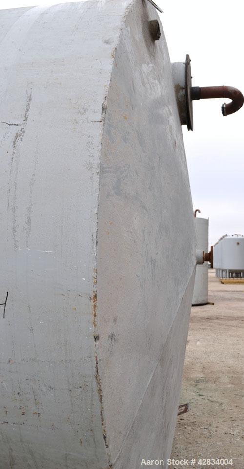 Used Clawson Tank Company Aboveground Flammable Liquid Storage Tank, 7000 Gallon, Carbon Steel. 126’’ Diameter x 132’’ straight side, coned top, flat bottom. UL rated, UL# 194519. Openings top (2) 3-...