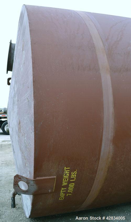 Used Clawson Tank Company Aboveground Flammable Liquid Storage Tank, 11,500 Gallon, Carbon Steel. 126’’ Diameter x 216’’ straight side, coned top, flat bottom. UL rated, UL# 717257. Openings top 2-1/...