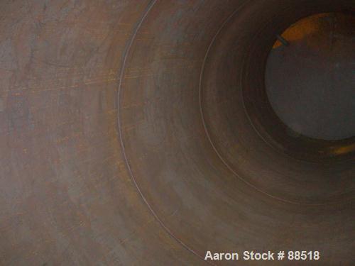 USED: Clawson tank, 9,000 gallon, carbon steel. Approximately 8' diameter x 24' straight side. Slight coned top, flat bottom. Internal rated atmos at 70 deg F. Openings: top 2", (2) 3", (3) 4", 20"; ...
