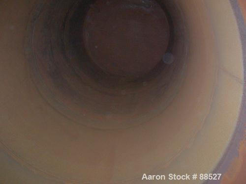 USED: Clawson tank, 9,000 gallon, carbon steel. Approximately 8' diameter x 24' straight side. Slight coned top, flat bottom. Internal rated atmos at 70 deg F. Openings: top 2", (2) 3", (3) 4", 20"; ...