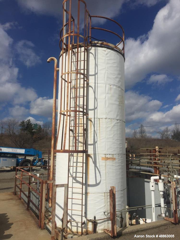 Used Continental Fabricators, Inc Tank, 7,000 Gallon, Carbon Steel, Vertical.