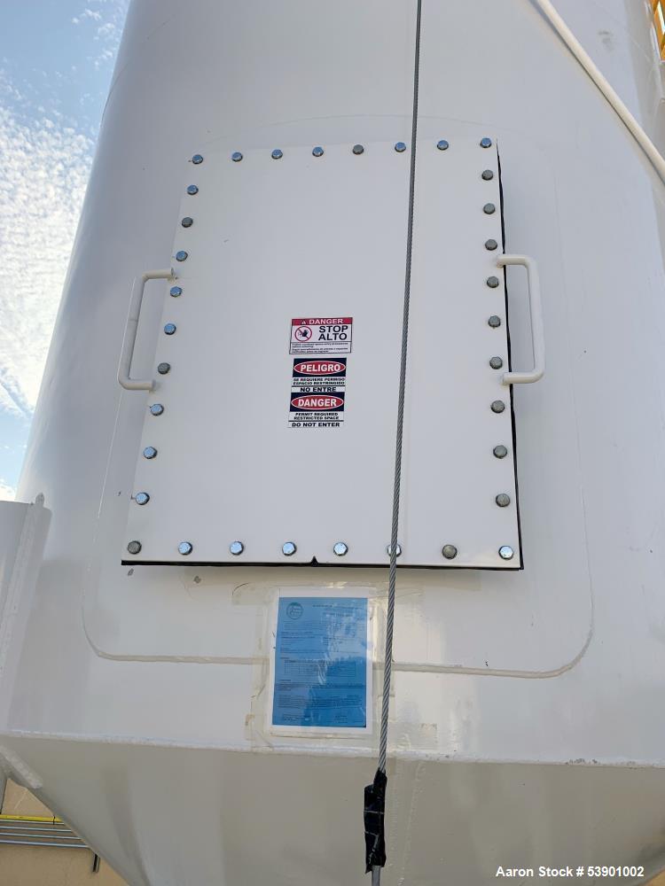 Used ER Manufacturing 13,200 Gallon Vertical Carbon Steel Storage Tank with Cone Bottom