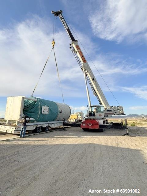 Used ER Manufacturing 13,200 Gallon Vertical Carbon Steel Storage Tank with Cone Bottom
