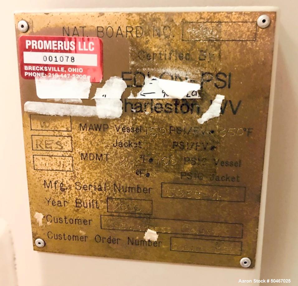 Used Edlon-PSI 50 Gallon Receiver Tank,