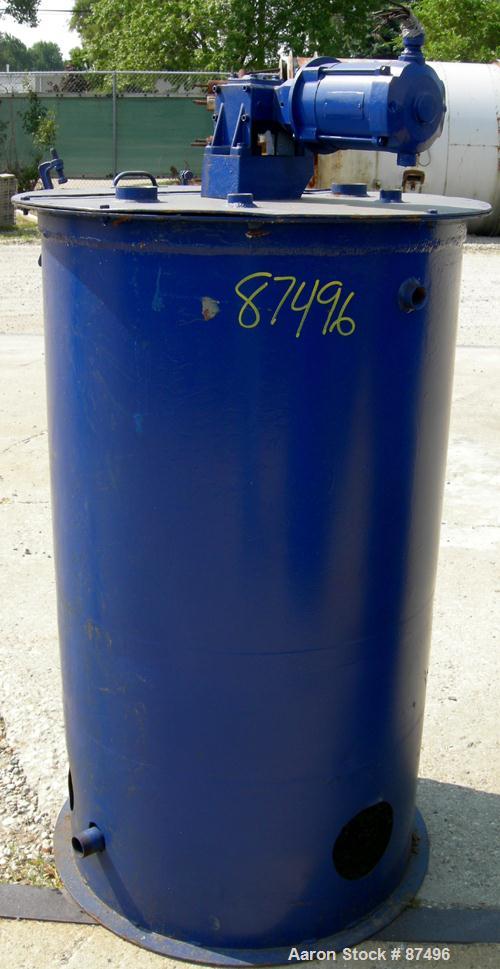 Used- 125 Gallon Carbon Steel Graco Mix Tank