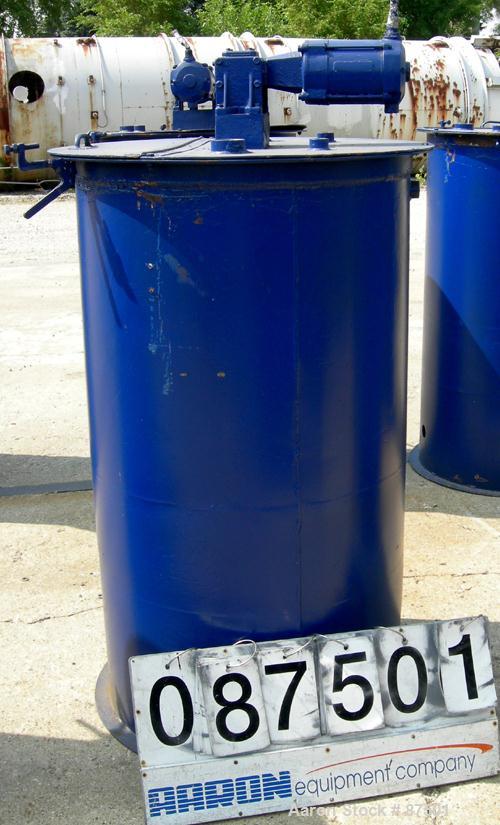 Used- 125 Gallon Carbon Steel Graco Mix Tank