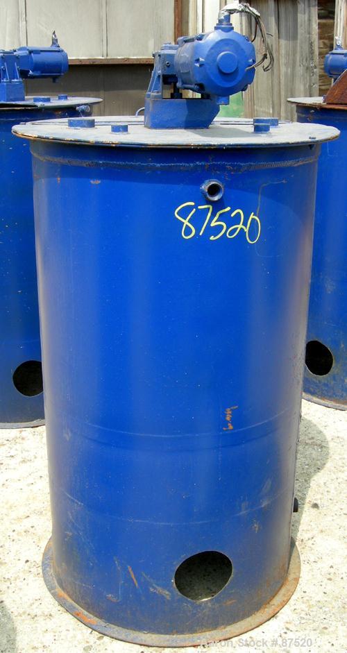 Used 125 Gallon Carbon Steel Graco Mix Tank