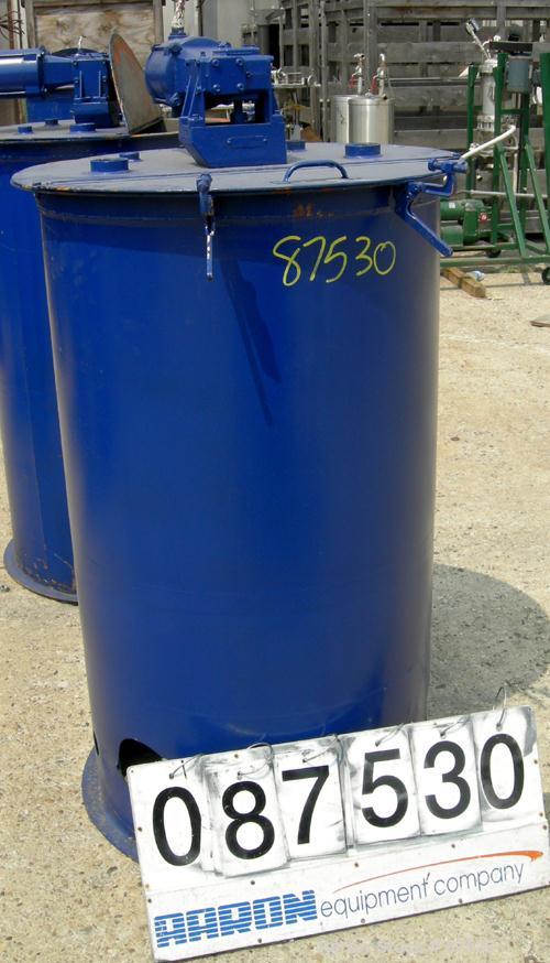 Used 125 Gallon Carbon Steel Graco Mix Tank