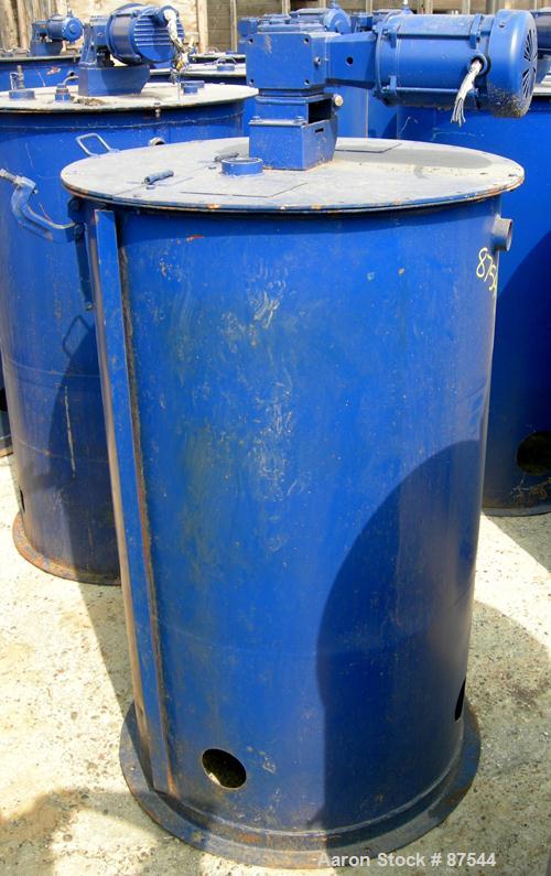 Used 100 Gallon Carbon Steel Graco Mix Tank