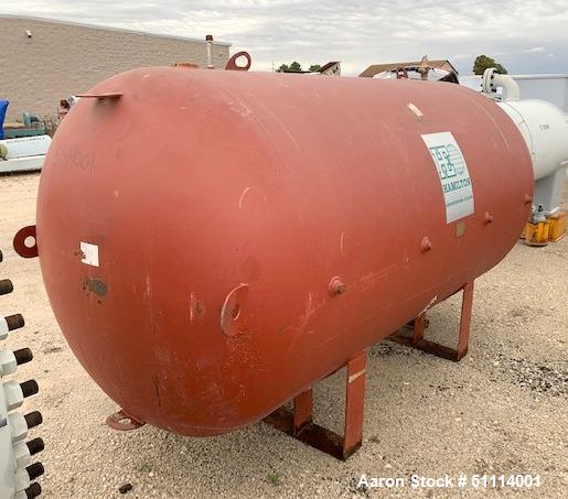 Used- Hamilton Engineering Hot Water Tank, Approximately 1,500 Gallon