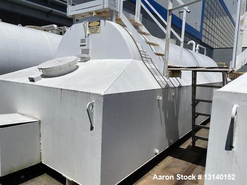 Used-Hamilton Tank, 10,000 Gallon Horizontal Carbon Steel Self-Contained Storage