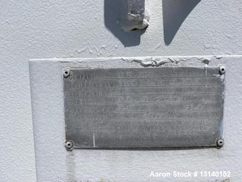 Used Hamilton Tank, 10,000 Gallon Horizontal Carbon Steel Self-Contained Storage