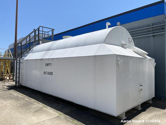 Used-Hamilton Tanks 15,000 Gallon Horizontal Carbon Steel Self-Contained Storage