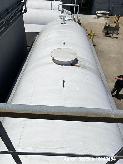 Used Hamilton Tanks 15,000 Gallon Horizontal Carbon Steel Self-Contained Storage